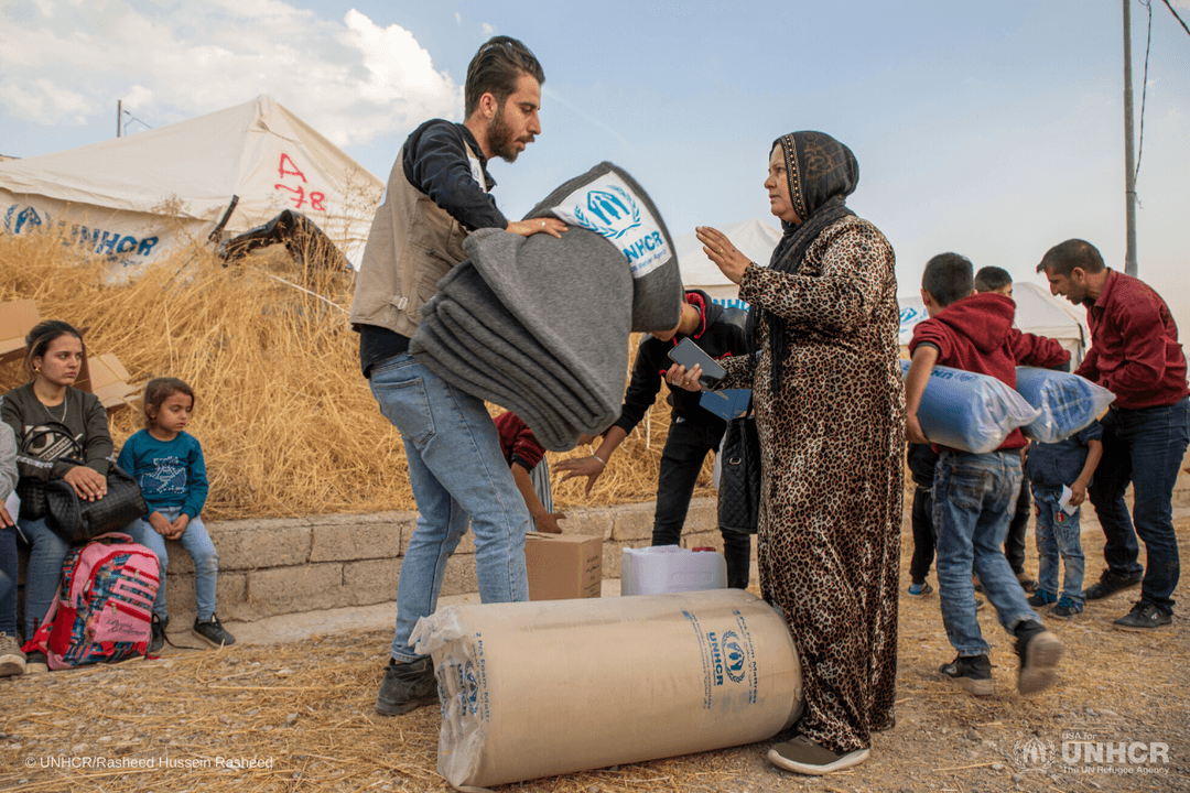 Delivering Aid for Displaced
